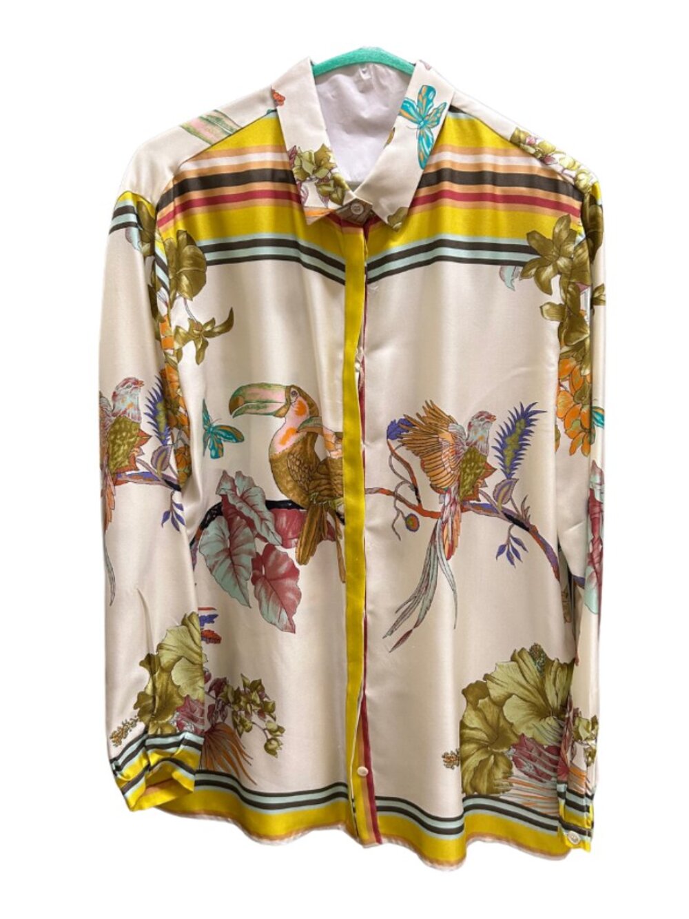 Etro Italian Silk Button Down - EU 48